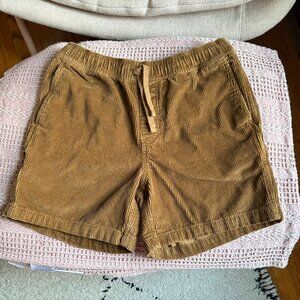 Original Use brown cotton corduroy gorpcore outdoor shorts men's medium